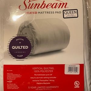 Queen Heated Mattress Pad